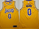 Lakers 0 Kyle Kuzma Gold 2018 19 Nike Swingman Jersey,baseball caps,new era cap wholesale,wholesale hats